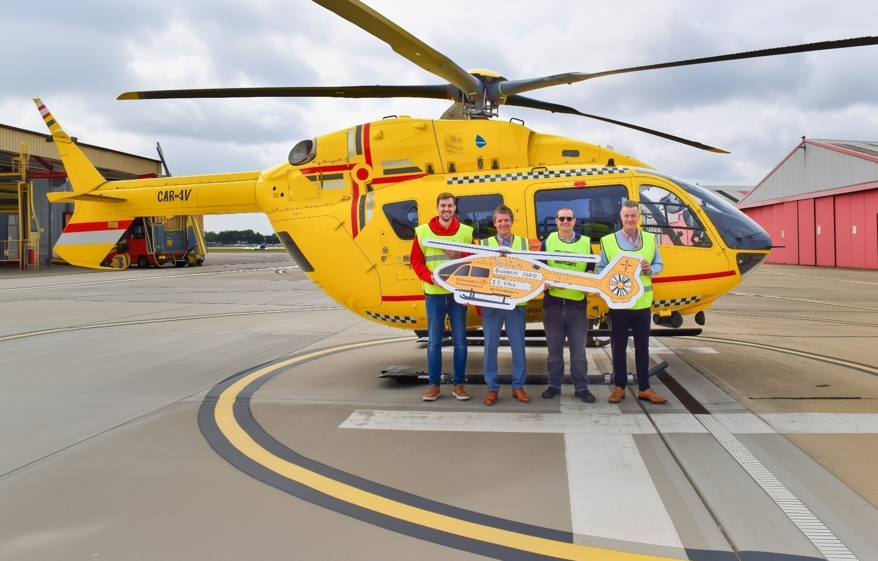 East Anglian Air Ambulance supporter event, delivered with the MUVIST team