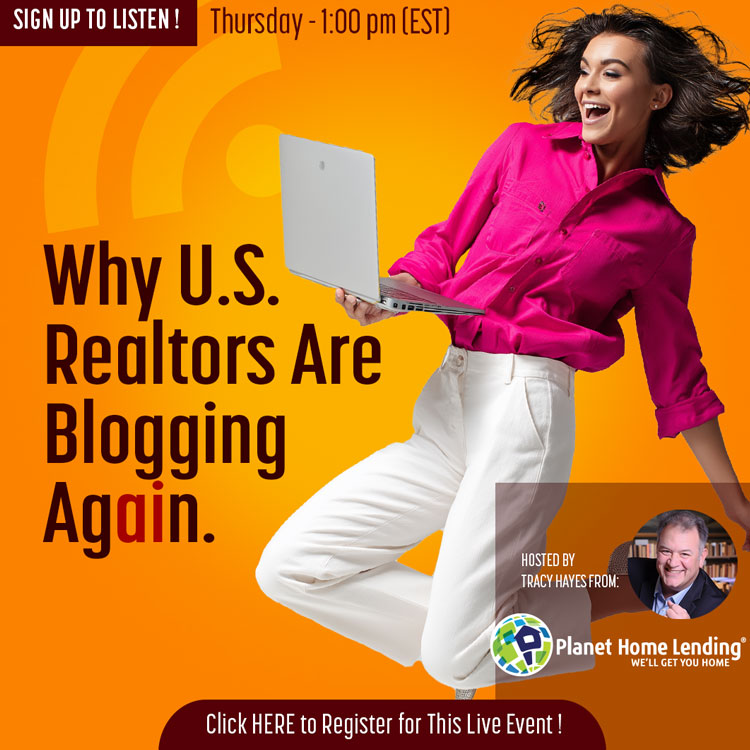 Tracy Hayes — Why U.S. Realtors are Blogging Again
