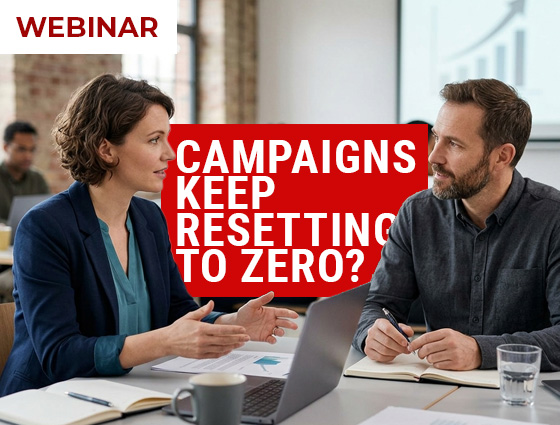 Why Your Campaigns Keep Resetting to Zero webinar