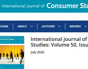 International Journal of Consumer Studies