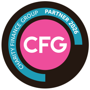 Charity Finance Group Partner 2026 badge